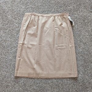 NWT Vintage Pendleton 100% Wool Tan Camel Pencil Skirt